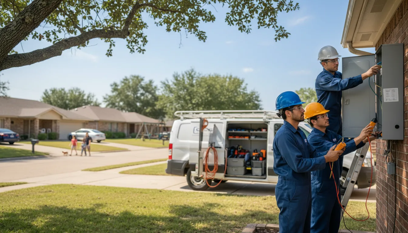 Certified electrician providing emergency electrical services in Lobelville, TN